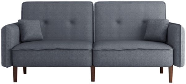 HTI-Living Schlafsofa Schlafsofa Amrei Grau, Stück 1 Teile, Funktionscouch Gästebett