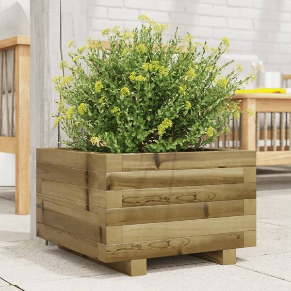 vidaXL Pflanzkübel 40x40x26,5 cm Kiefernholz Imprägniert 847292