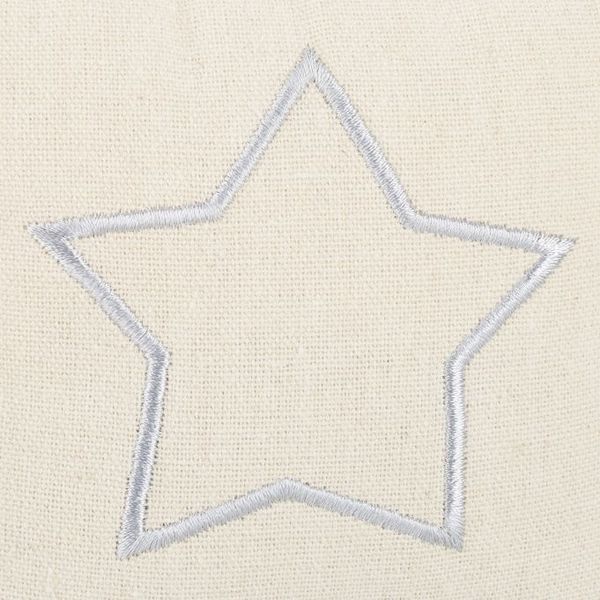 Relaxdays 2 x Türstopper Sack Stern beige Bild 8
