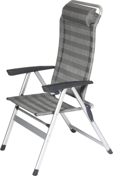 TrendLine Campingsessel Luca Alu Campingstuhl gepolstert Relaxsessel Klappstuhl Bild 3