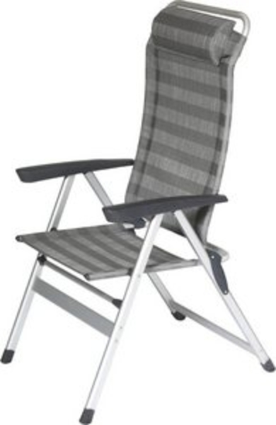 TrendLine Campingsessel Luca Alu Campingstuhl gepolstert Relaxsessel Klappstuhl Bild 4