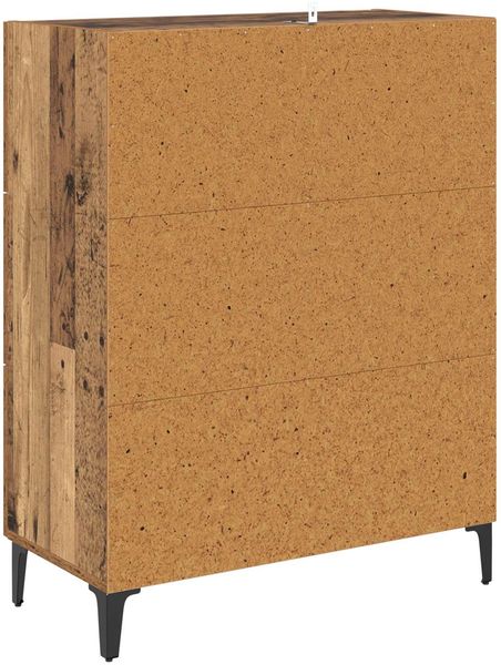 vidaXL Sideboard Altholz 69,5 x 34 x 90 cm Verbundholz und Eisen 880842 Bild 8