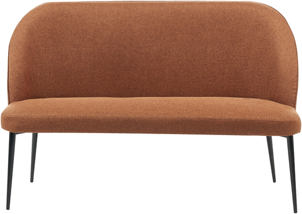 2-Sitzer Küchensofa braun OSBY