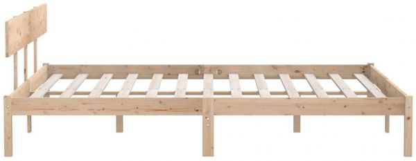 vidaXL Massivholzbett Kiefer 200x200 cm [810167] Bild 5