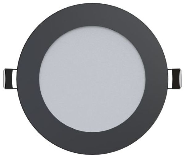 Synergy 21 LED Ultra Slim LED Panel Light V6 6W dual white (CCT) Schwarz 24V