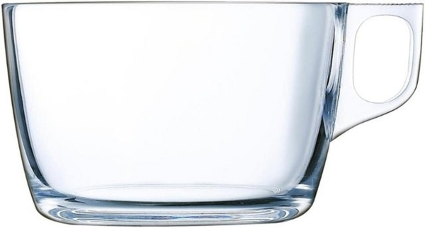 Luminarc L3926 Nuevo Jumbotasse, Suppentasse, 500 ml, Hartglas, klar