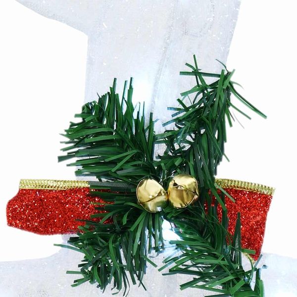 vidaXL LED Rentiere 7 pcs Weiß Stoff 3385892 Bild 10