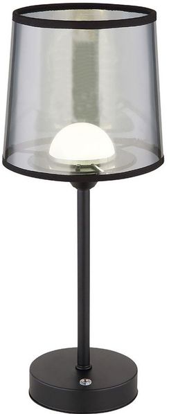 Tischlampe kabellos mit Akku Touch Dimmer Nachttischlampe Dimmbar Schwarz