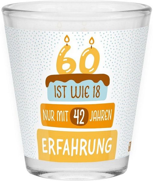 Schnapsglas Shot Stamper Lustiges Motiv Geschenk Sheepworld 60 Geburtstag 074538