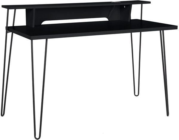 loft24 Schreibtisch Newline, mit kabelloser Ladestation und Kabeldurchführung, Breite 115 cm