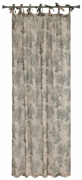 Mirabeau Vorhang Gardine Dedwen grau/leinen