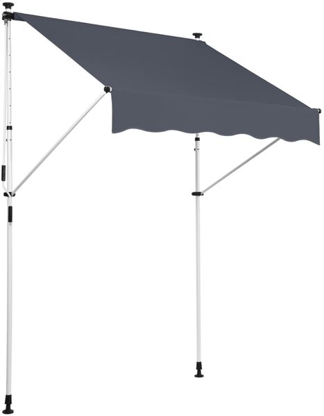 CLP Klemm-Markise Westerly,anthrazit 300x120 cm