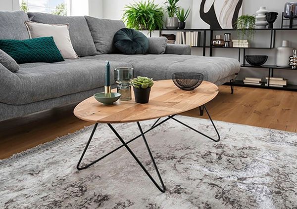 Couchtisch Pit / Prato, Holzfarben, 120 x 36 x 60 cm