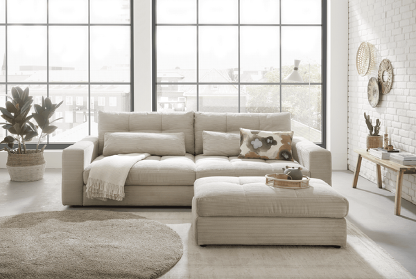 Big Sofa Jasper Breitcord – ED Exciting Design | optional mit Hocker