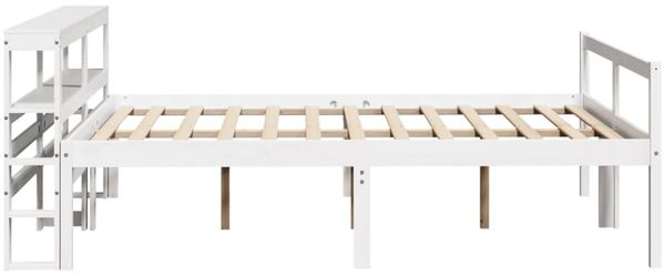vidaXL Seniorenbett mit Kopfteil ohne Matratze Weiß 140x200 cm 3305866 Bild 5
