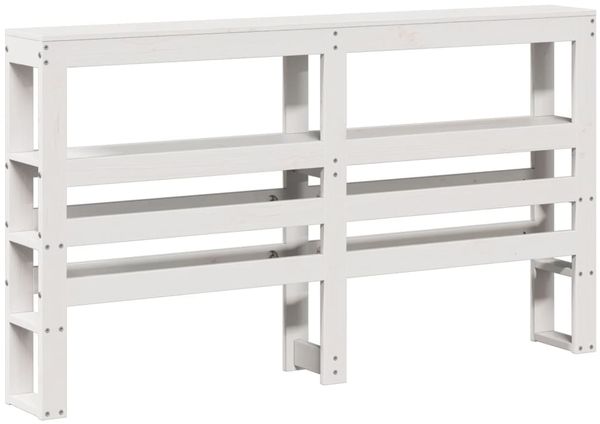vidaXL Seniorenbett mit Kopfteil ohne Matratze Weiß 140x200 cm 3305866 Bild 8