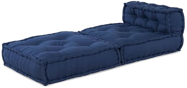 vidaXL Modulares Sofa Indigo 70 x 70 x 56 cm Stoff 4019042