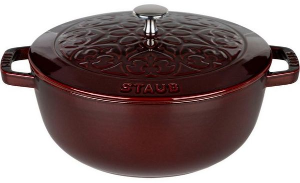 Staub La Marmite 24cm rund, Grenadine, Gusseisen