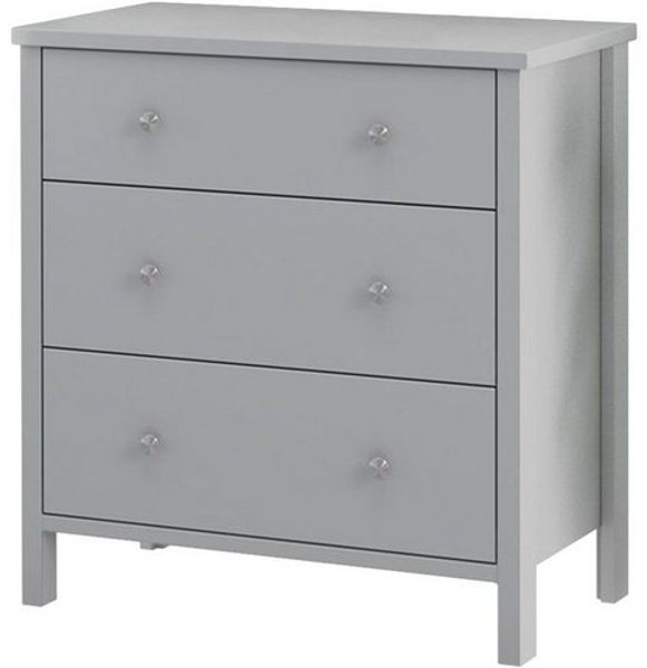loft24 Kommode Tango, Schubladenkommode, MDF, 3 Schubladen, Made in Denmark, 80 cm Bild 4