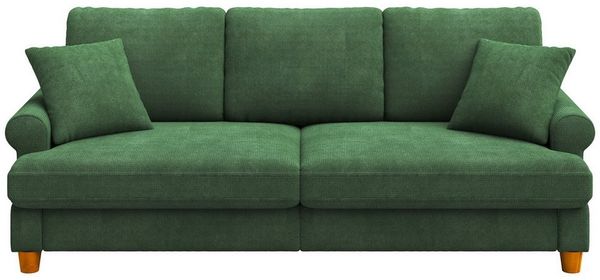 ToteBox Big-Sofa Dreisitzer Chenille Sofa 220cm Federkern + Massivholz+Atmungsaktiv