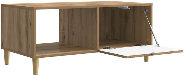vidaXL Couchtisch Artisan-Eiche 90 x 50 x 40 cm Holzwerkstoff 895194 Bild 2