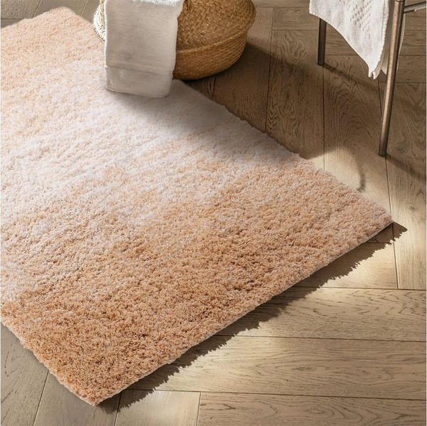 Karat Badematte Badteppich Wave, Rutschsicher & schnelltrocknend, Verschiedene Größen, schnell trocknend, Polyester