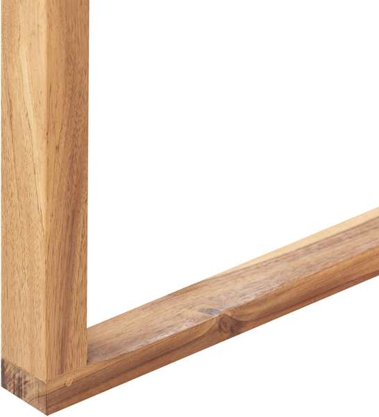 Gartentisch Holz Heller Holzfarbton SASSARI II Bild 6