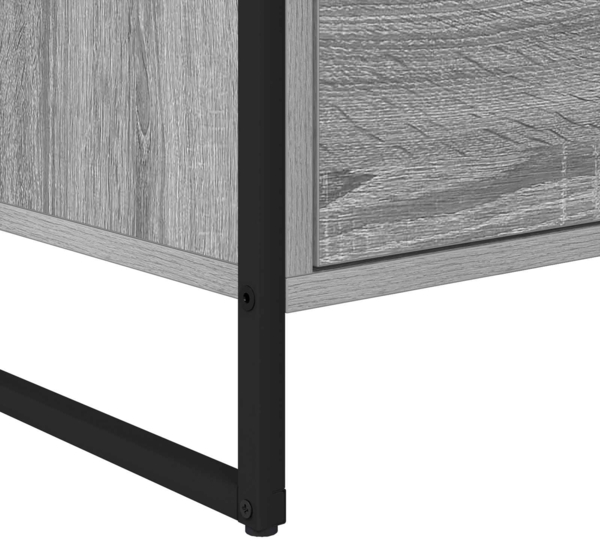 vidaXL Seitenschrank Graues Sonoma 79 x 36 x 75 cm Holzwerkstoff 886603 Bild 9