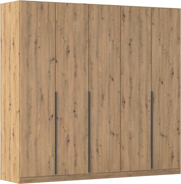 OTTO home Drehtürenschrank Kleiderschrank Schrank Garderobe AGORDO Schlafzimmer (in zwei Griff-Farben, Breiten 91-405 cm, Dekor- oder Hochglanzfront) durchdachte Innenausstattung, in 8 Breiten und 2 Höhen MADE IN GERMANY