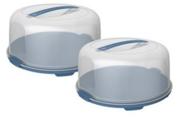 ROTHO Kuchentransportbox Fresh 2er-Set Tortenglocke, Kunststoff (PP), Kunststoff, Hergestellt in der Schweiz Bild 6