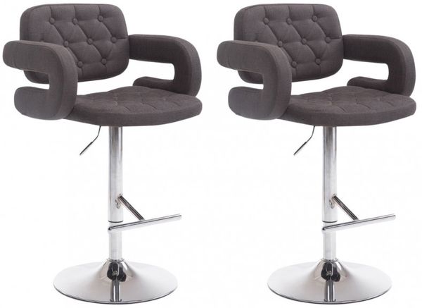 2er Set Barhocker Dublin Stoff [312964]