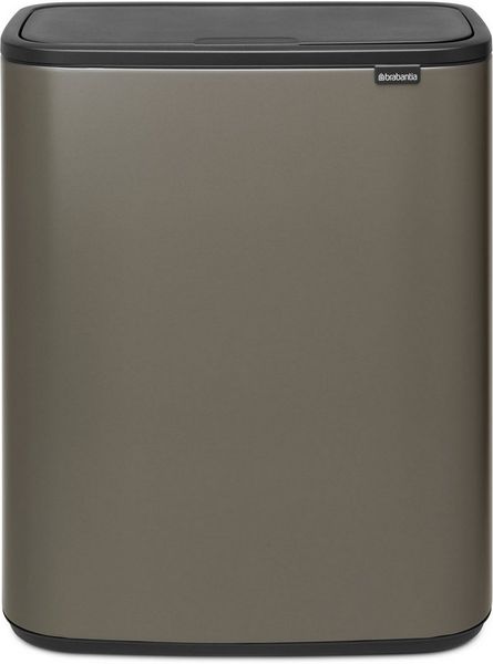 Brabantia Mülleimer Bo Touch Bin, 2 x 30L, Soft-Touch-Öffnungssystem