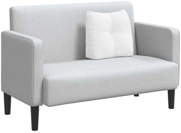 vidaXL Rücken Kissen Weiß 45 x 24 x 50 cm Stoff 42014365 Bild 3