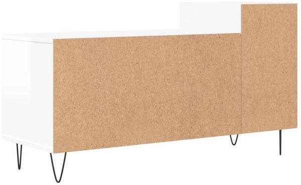 vidaXL TV-Schrank Hochglanz-Weiß 100x35x55 cm Holzwerkstoff 831318 Bild 8