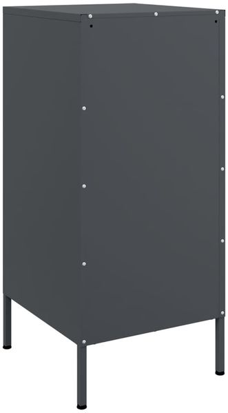 vidaXL Sideboard Anthrazit 36x39x79 cm Stahl 843016 Bild 8