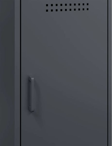 vidaXL Sideboard Anthrazit 36x39x79 cm Stahl 843016 Bild 12