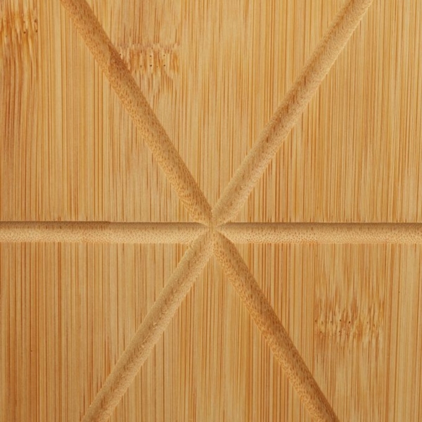 Pizzabrett Bambus 2er Set mit Backpapier Bild 6