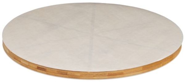 Pizzabrett Bambus 2er Set mit Backpapier Bild 8