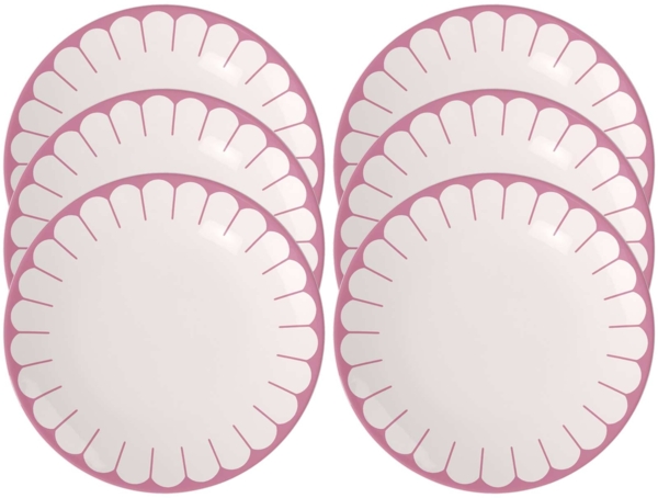 Villeroy & Boch Fleur Cassis Speiseteller ø 26,6 cm 6er Set