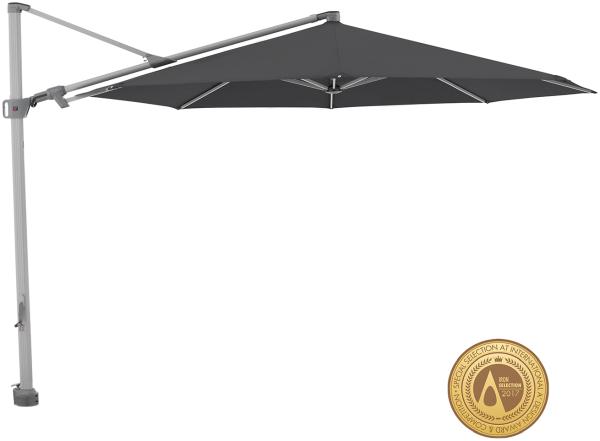 Knirps Sonnenschirm / Ampelschirm "Pendular 340" Dunkelgrau