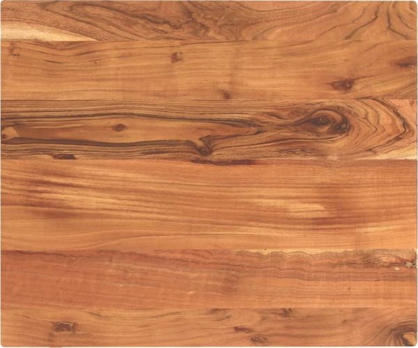 vidaXL Tischplatte 60x50x2,5 cm Rechteckig Massivholz Akazie 370915
