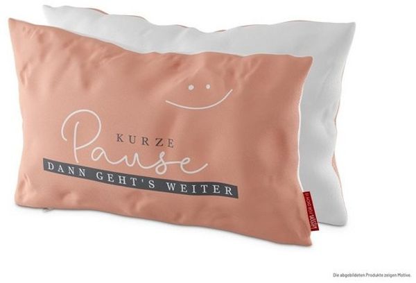 La Vida Dekokissen Kinderkissen, Nackenkissen, Kissen mit Spruch, Kuschelkissen, Dekoration, Geschenk für dich, Kollektion Bild 2