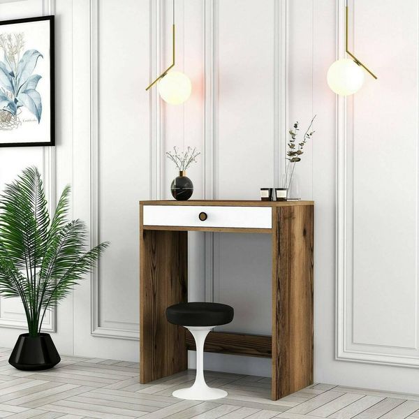 Dmora Konsole Solstice 70 x 84,7 x 40h cm Braun, max. 20 kg