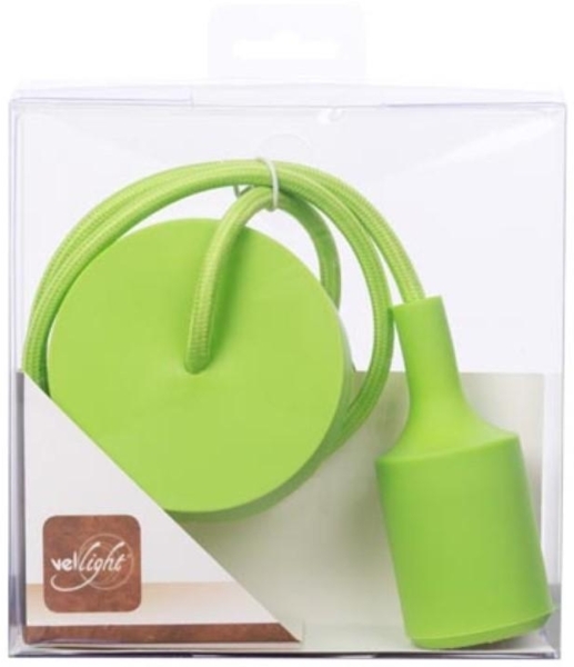 Vellight DESIGN-PENDELLEUCHTE MIT TEXTILKABEL - GRÜN Bild 5