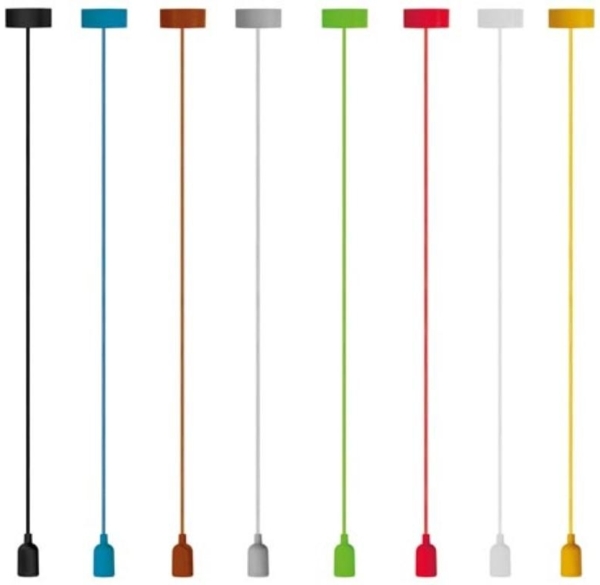 Vellight DESIGN-PENDELLEUCHTE MIT TEXTILKABEL - GRÜN Bild 6