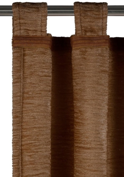 Wirth Vorhang Trondheim 328 g/m² (1 St), Schlaufen, blickdicht, Chenille Bild 2