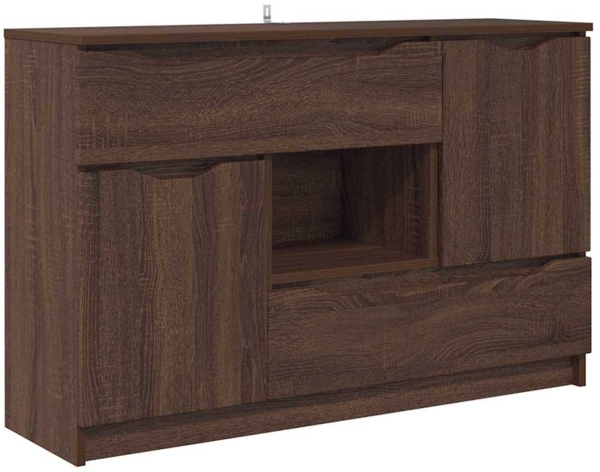 vidaXL Sideboard Braun Eichen-Optik 100 x 30 x 65,6 Holzwerkstoff 888794