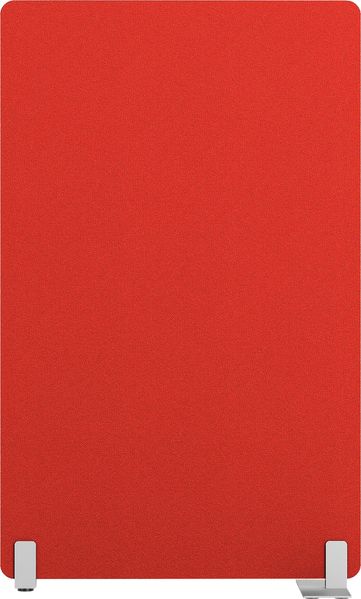 Rheinland Möbel FocusWall STW1014 – Akustik-Stellwand 1000×1400 mm in Stofffarbe Lobster inkl. Standfüßen – Schreibtisch-Trennwand für Büro & Homeoffice – Schallschutz – Made in Germany