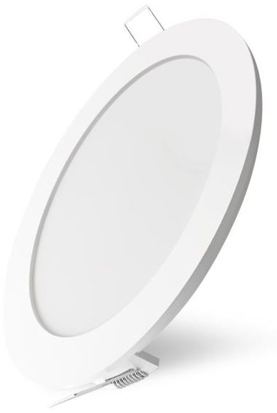 24W LED Ultra Slim LED Einbauleuchte Panel PLUS Serie Rund Ø 300mm Warmweiß Bild 2