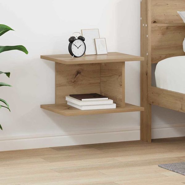 vidaXL Nachttisch Artisan-Eiche 40 x 30 x 25 cm Holzwerkstoff 891182